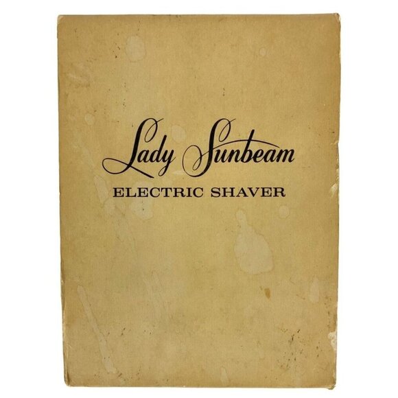 Lady Sunbeam Womens Electric Shaver Razor Shavemaster Underarms Legs LS4A 1950s - Picture 10 of 10